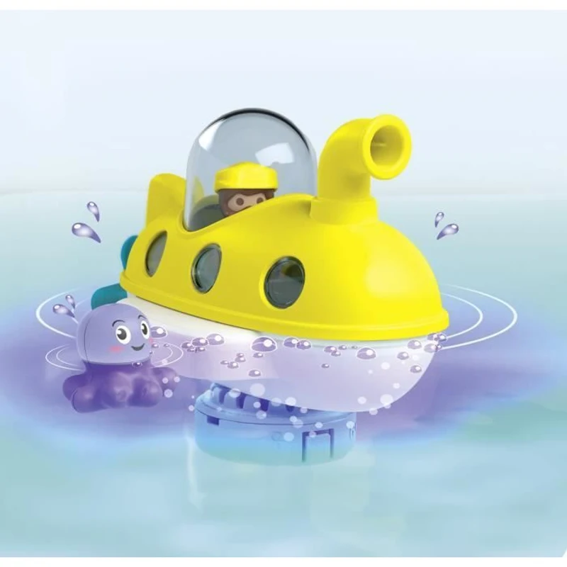 PLAYMOBIL Junior 71440 Sous-marin, Junior AQUA Tinti, Jouet pour le bain, Des 12 mois