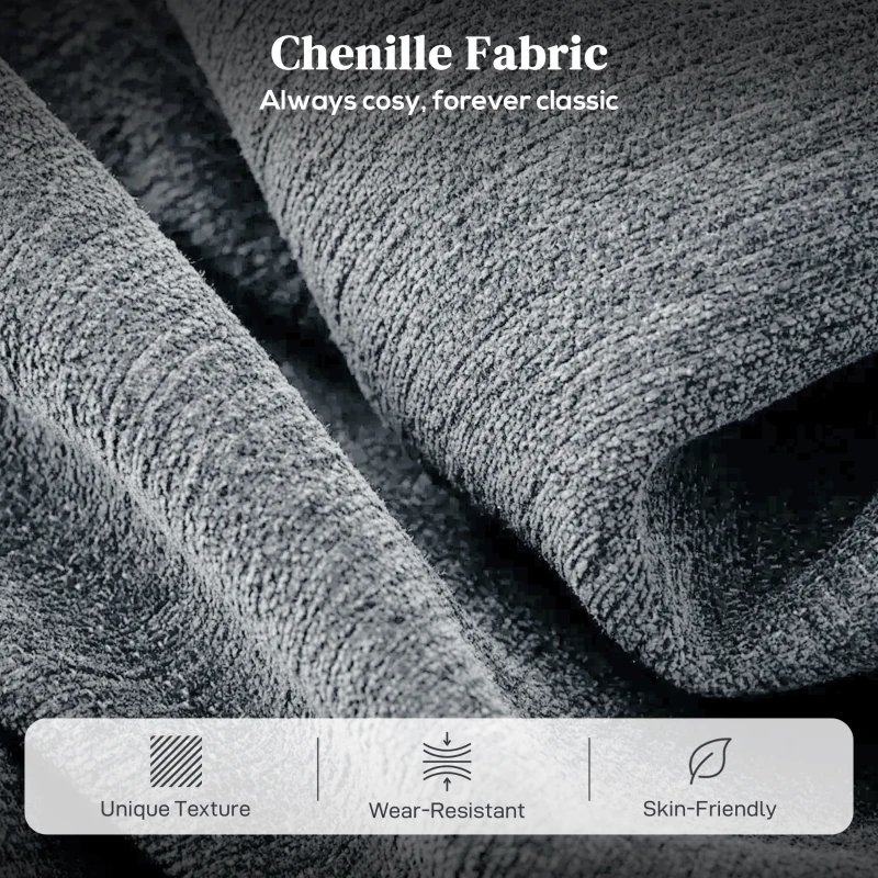 Homcom Scaun Masaj cu Ridicare – Vibratii, Caldura & Telecomanda