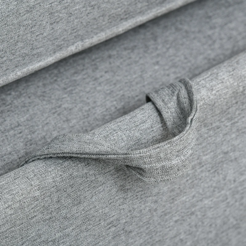 Homcom Canapea Extensibila 2 locuri cu 3 pozitii spatar 154x87x89 cm – Textil(m-8)