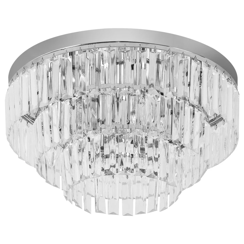 HOMCOM 122 Crystallite Ceiling Chandelier