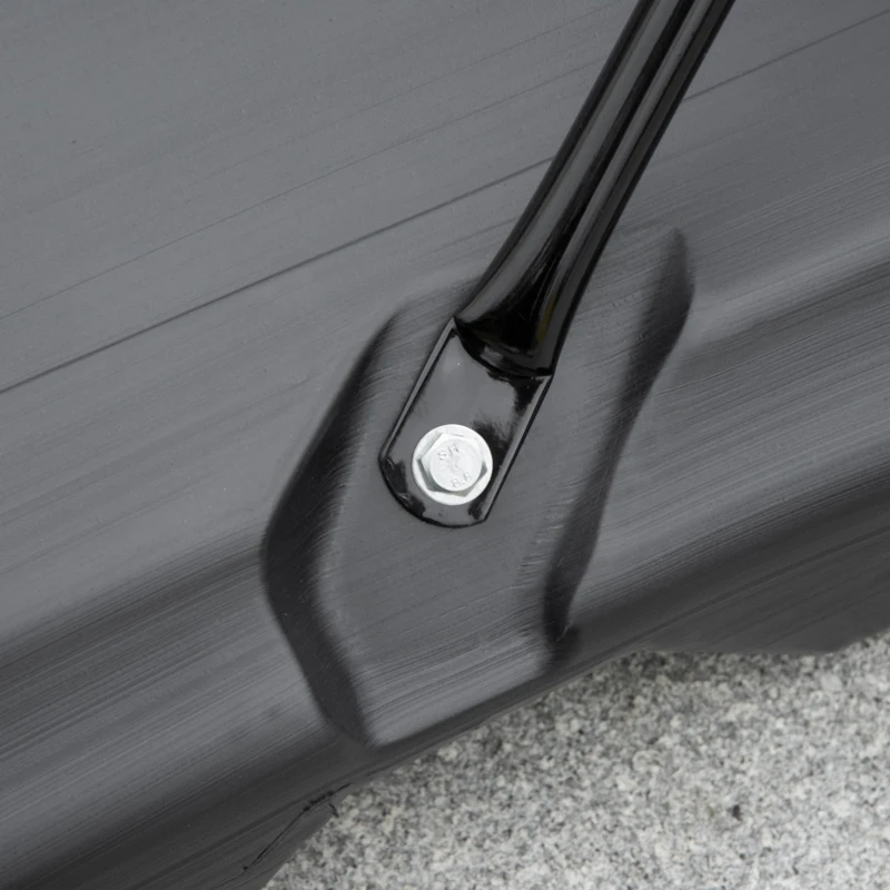 HOMCOM Canestro da esterno per adolescenti, supporto regolabile 160-210 cm con ruote