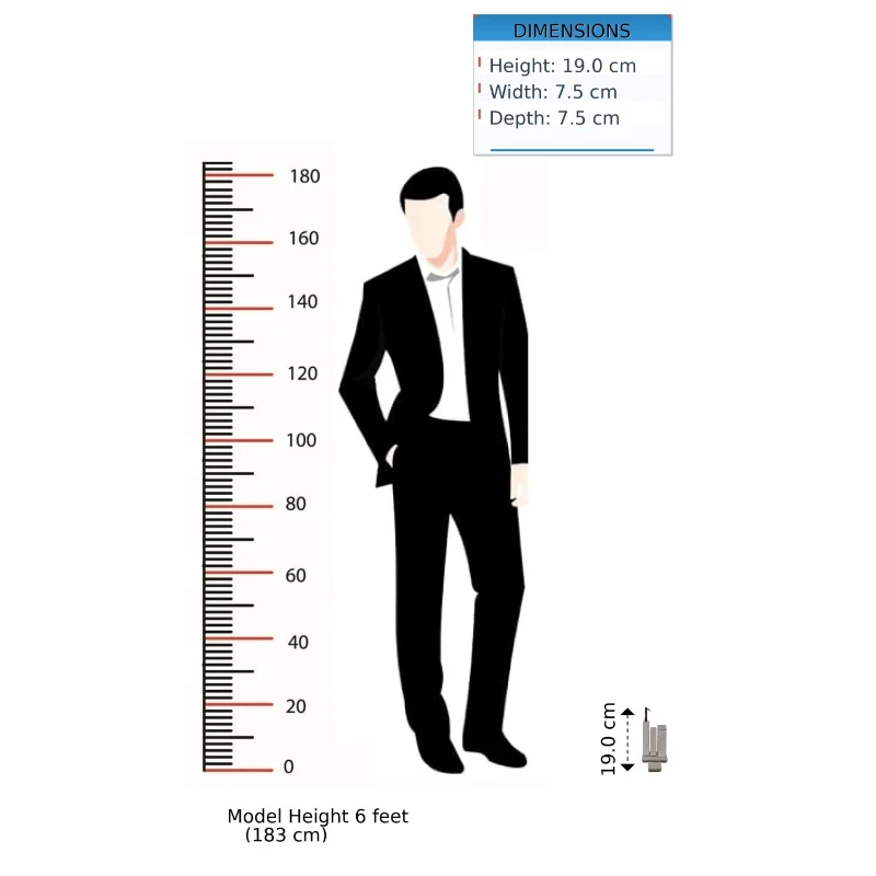 5-Piece Marble Bathroom Accessory Set with Timeless Design, Hand-finished Artisan Pieces with Versatile Styling, 7.5L x 7.5W x 19H cm, White