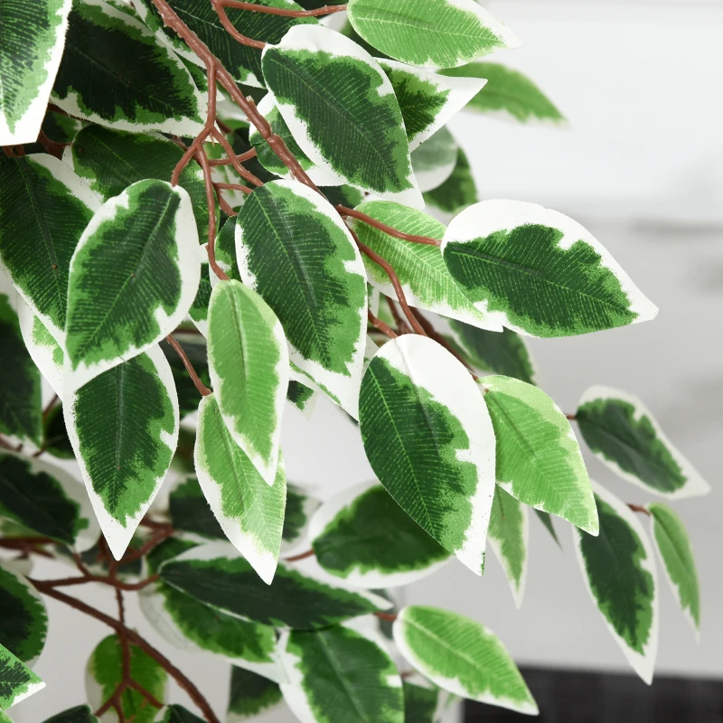 Outsunny Artificial Plant in Pot, Fake Plant for Home Indoor Decor, 160cm, Green