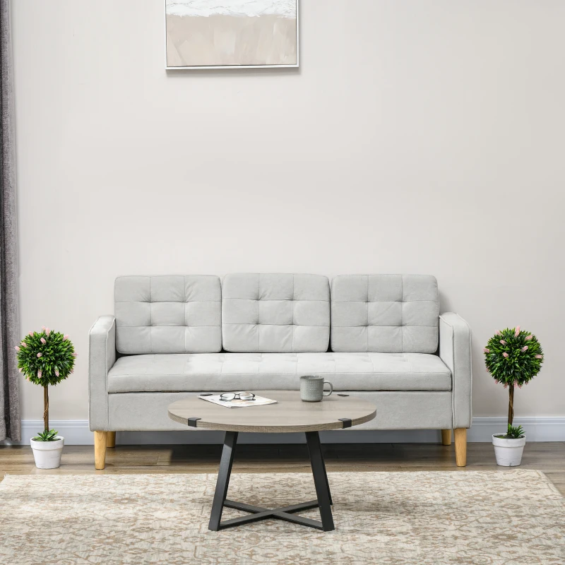 HOMCOM Set of 2 Decorative Artificial Plants Ball Trees with Flower for Home Indoor Outdoor Decor, 60cm ,Pink