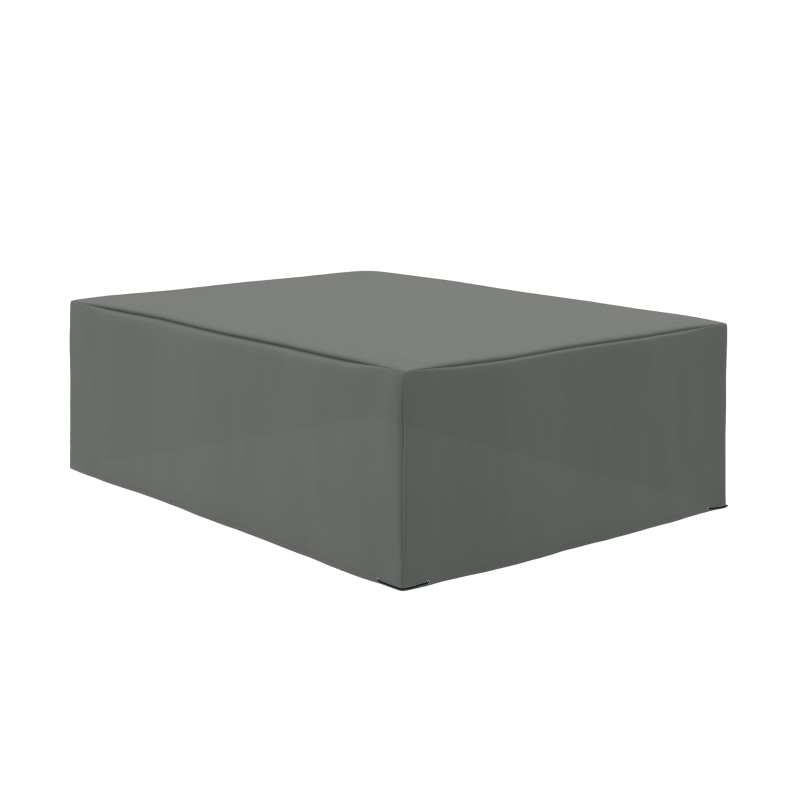 Outsunny 600D Oxford Patio Garden Furniture Dining Table Chair Set Cover - Waterproof and Anti-UV Water Protector, 275L x 205W x 90H cm, Grey