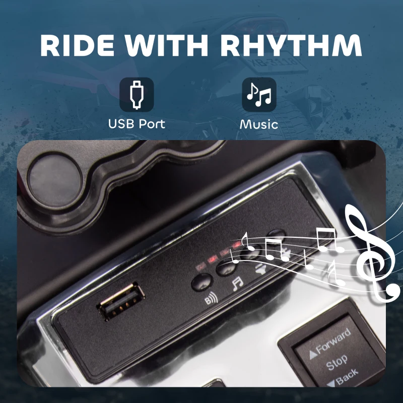 AIYAPLAY 12V Kids Electric Ride On Car with 3 Wheeler, MP3 Player, Horn, 2 Speeds, LED Lights for Boys & Girls Ages 3-8, Pink