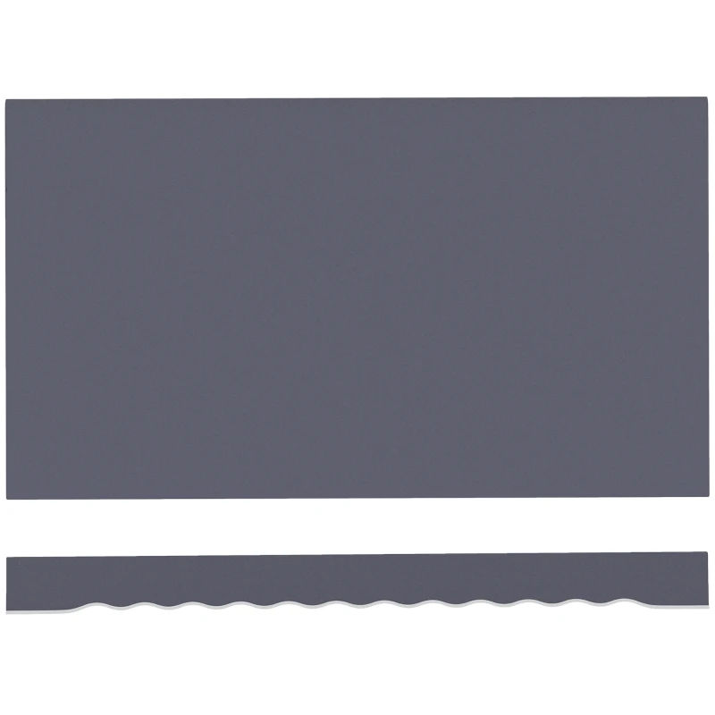 Outsunny Telo di Ricambio per Tenda a Bracci Retrattile in Poliestere Anti UV da 3.6x2.5 m, Grigio