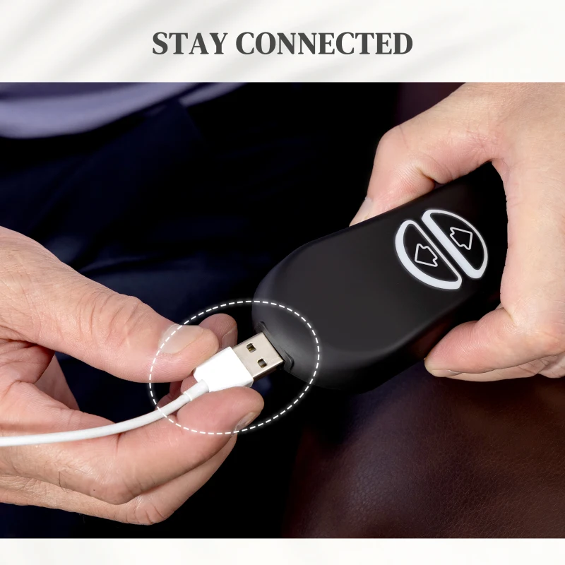 HOMCOM Power Lift Recliner Chair with Vibration Massage, Heat, USB - Brown