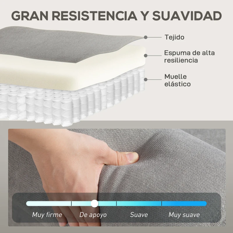 HOMCOM Sillón Relax Reclinable Eléctrico Giratorio y Basculante con Reposapiés Ajustable Mando a Distancia Gris Claro