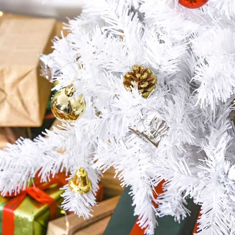 HOMCOM CHOINKA SZTUCZNA BIAŁA 150 CM STOJAK