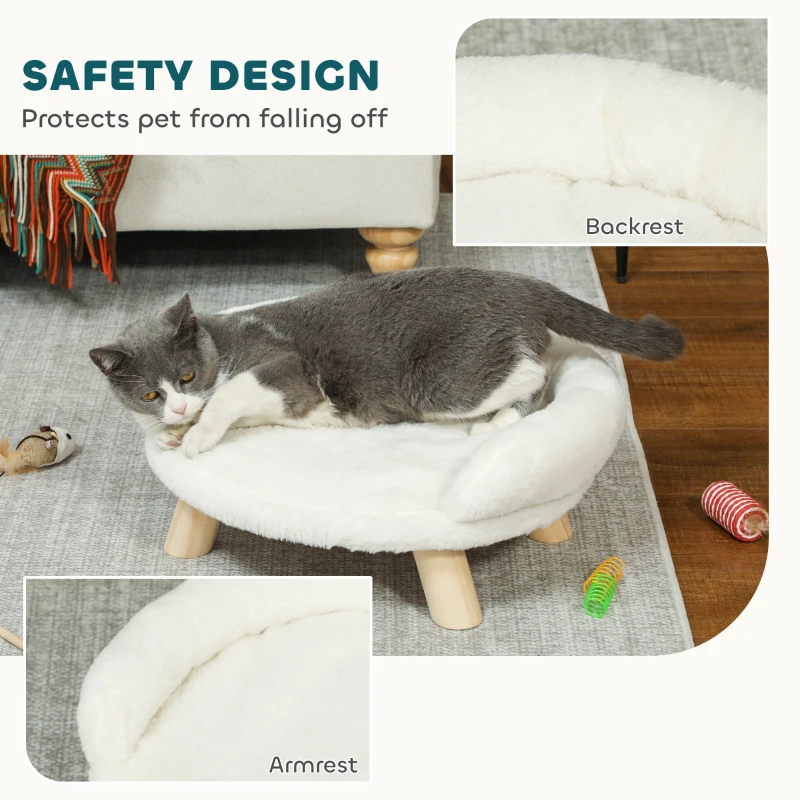 PawHut Łóżko dla psa z odpinanym pokrowcem