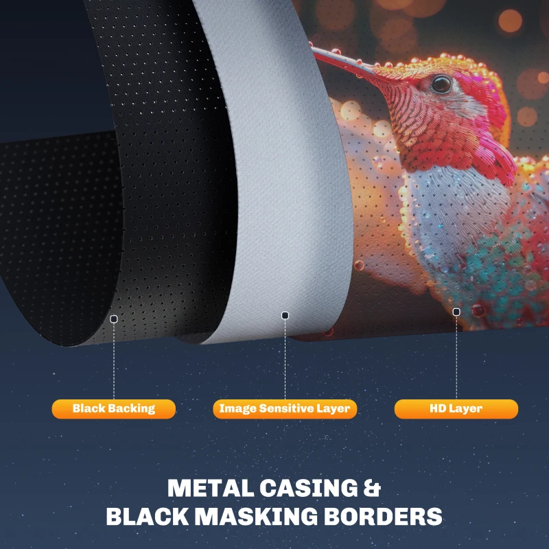 HOMCOM Pantalla para Proyector 213.36 cm con Control Remoto, en PVC y Metal, 212x8x150 cm, Blanco