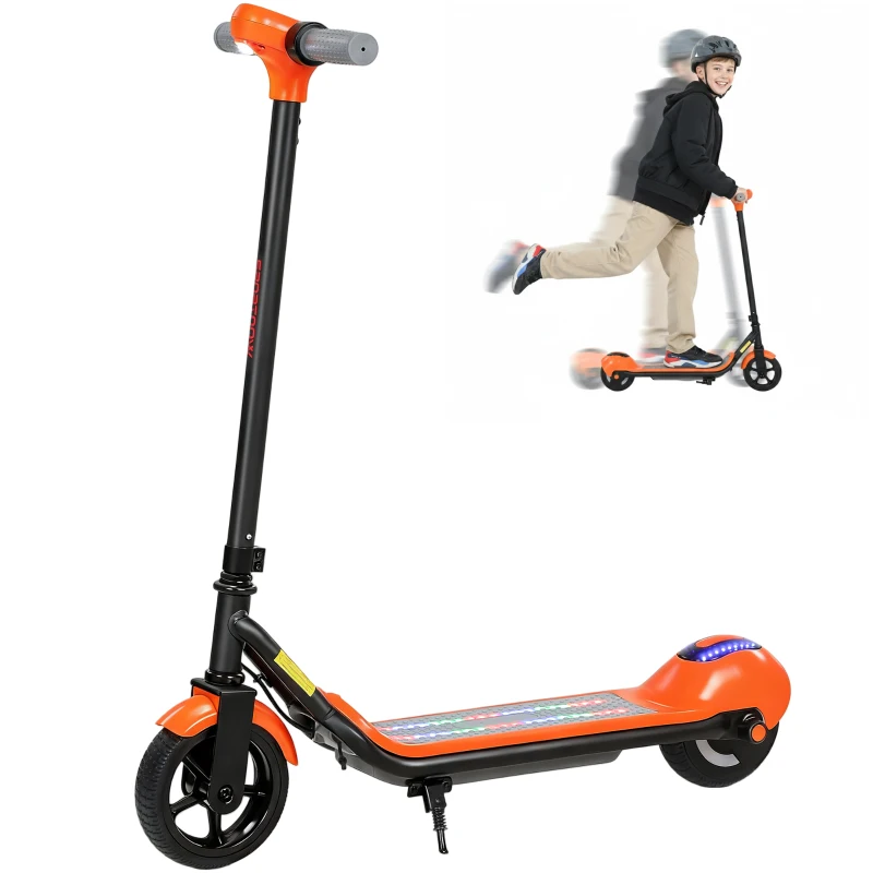 SPORTNOW Electric Scooter for Kids, with LED Display, Green