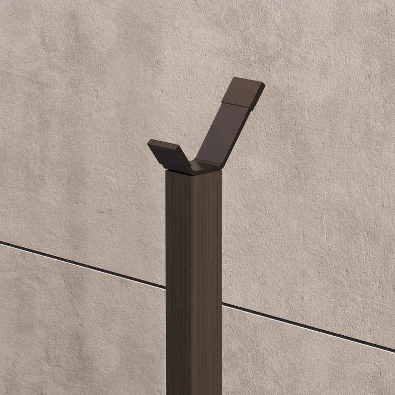 HOMCOM Hantelbank mit verstellbarer Rückenlehne und höhenverstellbarem Stangenhalter für Training zu Hause Fitnessstudio Schwarz