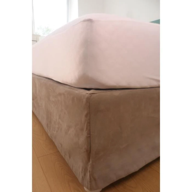 Protege-matelas - 140 x 190 cm x 25 cm - 100% Coton - 170 G/M2 - LOVELY HOME