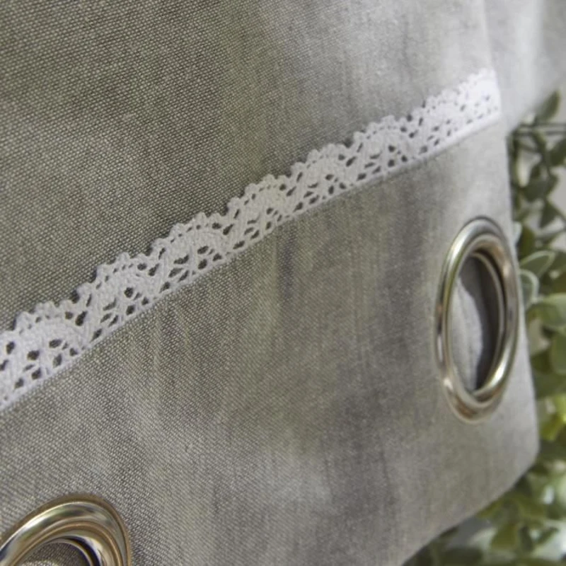 Rideau - TODAY - CHARME - Chambray Capucine - 140 x 240 cm