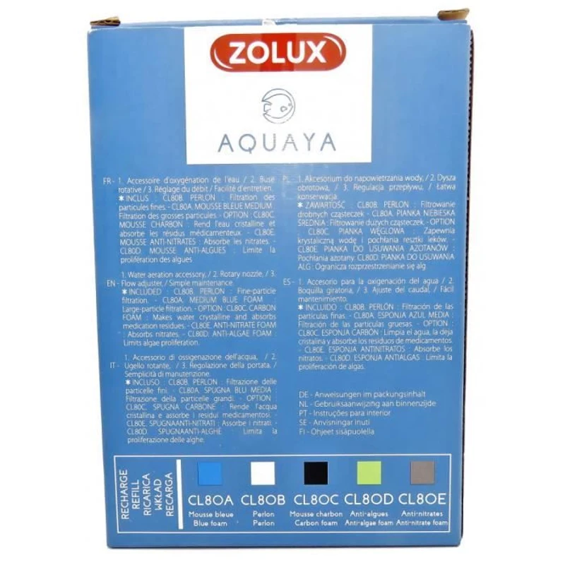 Filtre intérieur - ZOLUX - Classic 80 - 5 W - Aquarium 40 a 80 L - Débit réglable