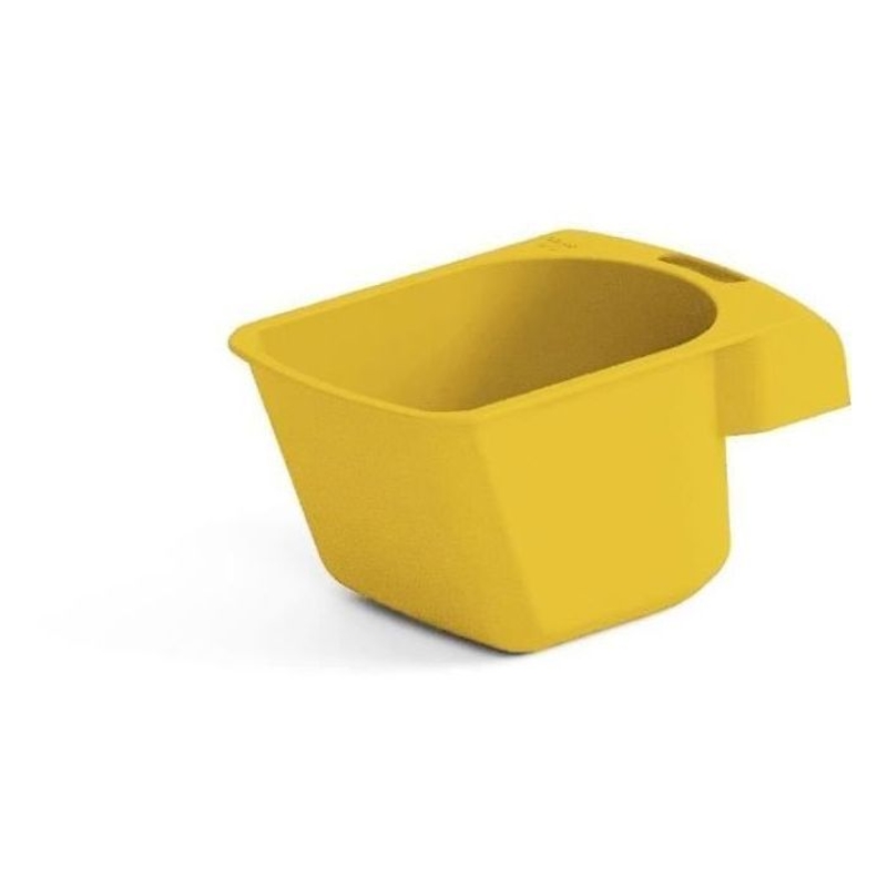 CURVER Conteneur a croquettes pour chien a roulettes 20 kg - 54L - Le diner et servi