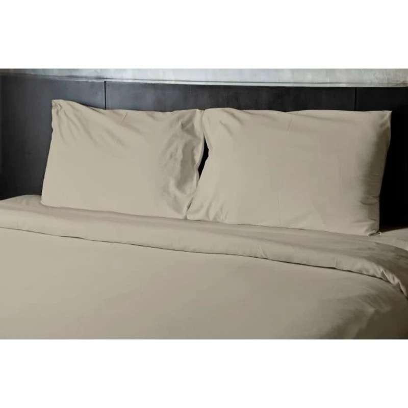 Drap plat - HOME LINGE PASSION - HP72097 - Microfibre 82 g - 240 x 300 cm - Beige ivoire