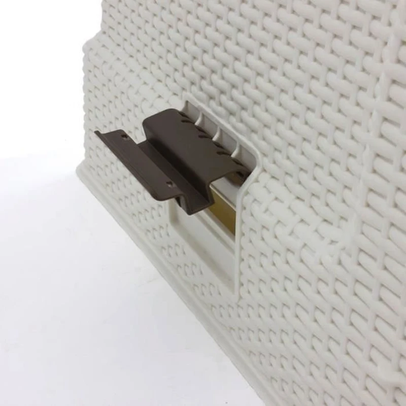 Curver Bac a litiere pour chats 51x38,5x39,5 cm Blanc