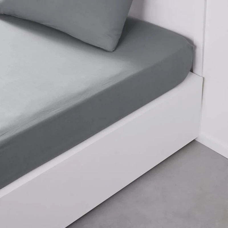Drap housse Maison Lefebvre DH 2 pers 140x190cm Bonnet 30cm 100% coton 57 fils