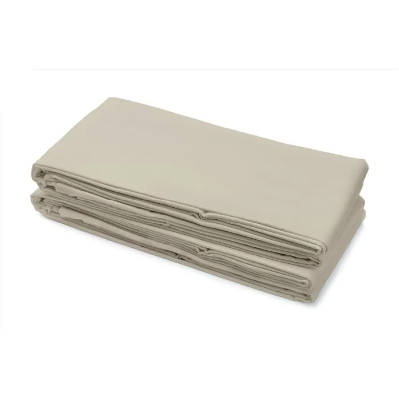 Drap plat - HOME LINGE PASSION - HP72097 - Microfibre 82 g - 240 x 300 cm - Beige ivoire