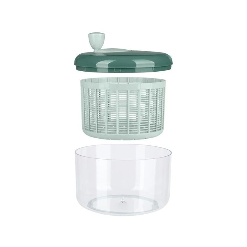 Essoreuse a salade - LIVOO - MEN433 - 3,5 L - Essorage manuel - Couvercle avec égouttoir - Compatible lave-vaisselle