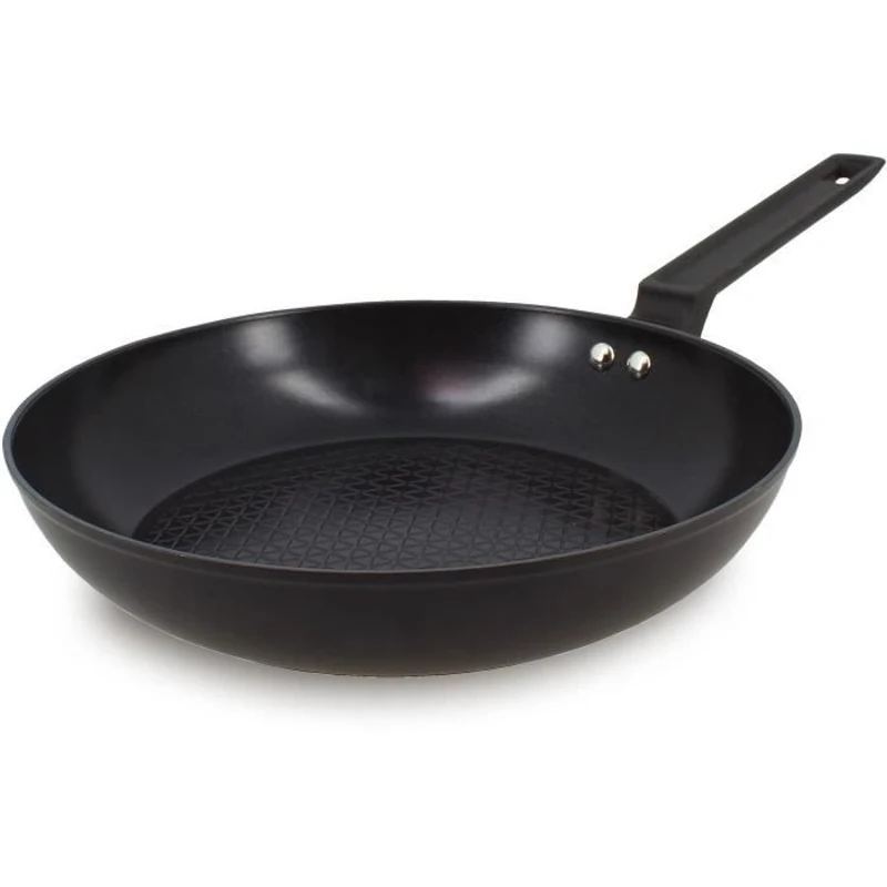 Poele - MENASTYL - 6020637 - En aluminium forgé - 26 cm - Noir - Tous feux dont induction