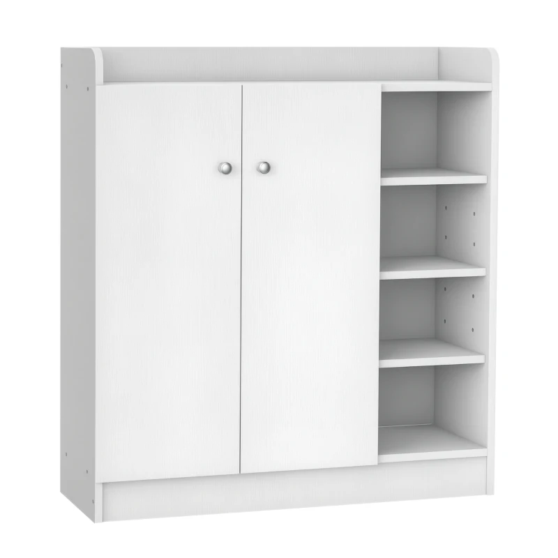 Szafka na buty z 4 półkami, komoda, mebel wielofunkcyjny