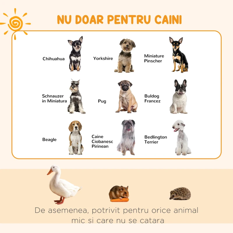 Pawhut Gard pentru Caini – 8 Panouri cu Usa, Interior & Exterior