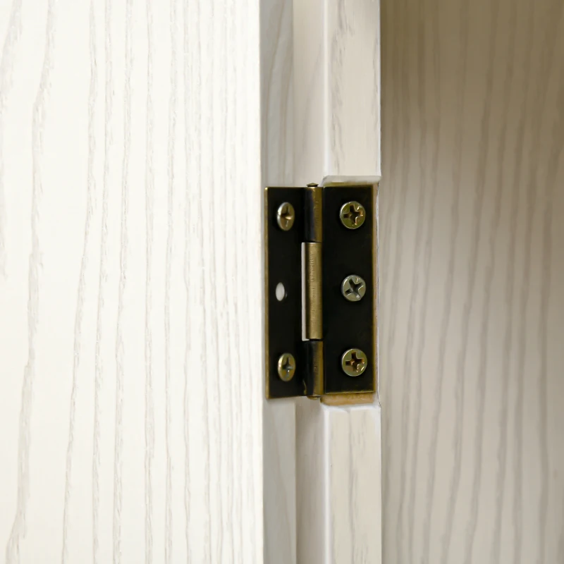 HOMCOM Tall Kitchen Cupboard, Kitchen Pantry Cabinet with Drawer, Shelves, White