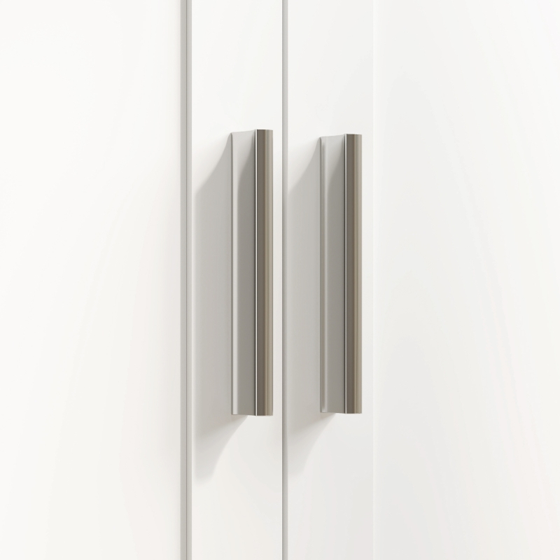 HOMCOM Mesa de Costura Plegable con 6 Ruedas 20 Clavijas para Hilos 4 Compartimentos Estante Blanco