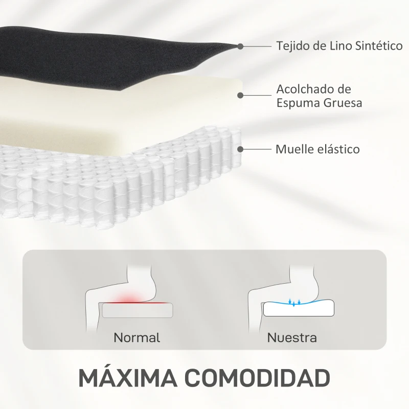 HOMCOM Sillón Relax Reclinable Manual hasta 155º Apertura Push con Reposapiés Respaldo Alto Acolchado Grueso Negro