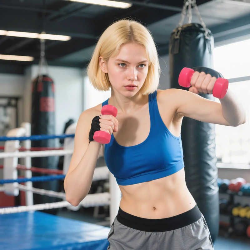 HOMCOM Set 4 Manubri Multiusi Esagonali da 20 kg Totali in Acciaio e PU da 1 a 4kg, Multicolore