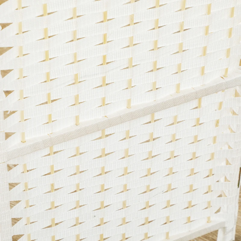 HOMCOM Paravent interieur en bois 6 panneaux 240 x 170 cm séparateur de pièce pliable pour salon, chambre à coucher, naturel