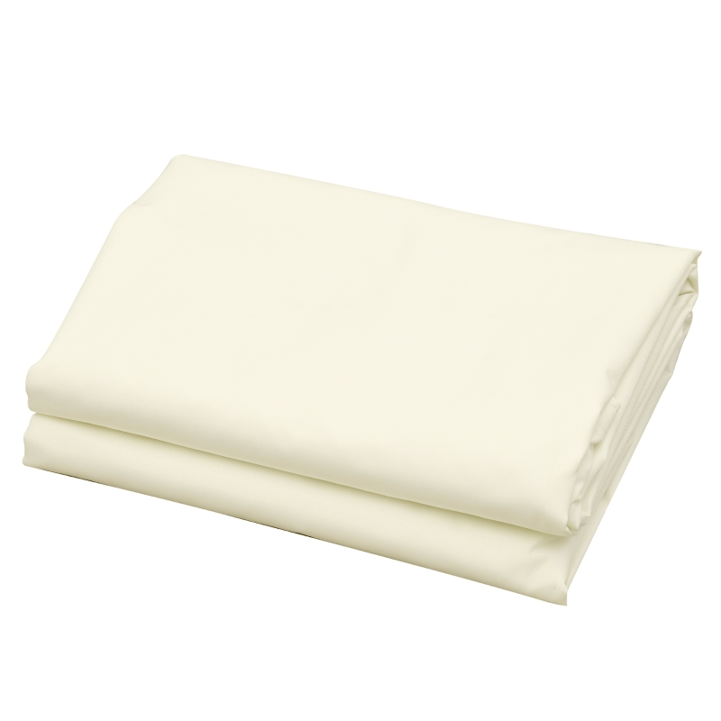 Outsunny Voile d'ombrage carrée 3x3m toile ombrage extérieur protection anti-UV, pour jardin terrasse extérieur patio piscine balcon, crème