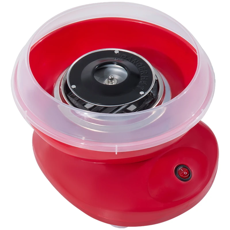 HOMCOM Candy Floss Maker Electric Cotton Candy Machine for Party and Holidays 450W Red