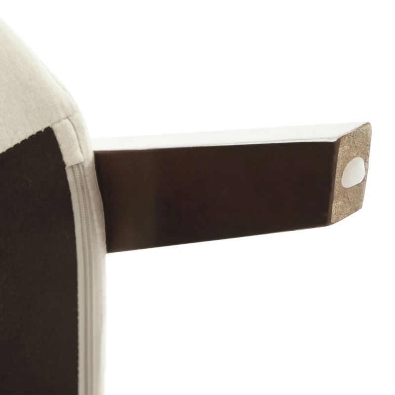 3-en-1 Fauteuil canapé-lit avec fonction couchage, avec dossier réglable, 64x68,5x93 cm, Beige