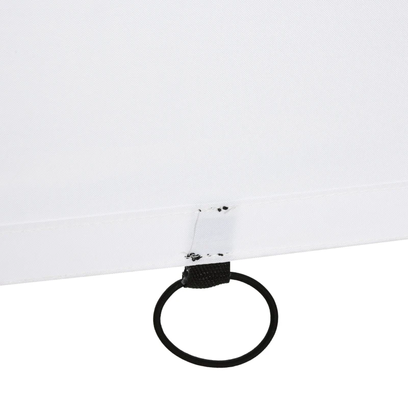 HOMCOM But de football 2 en 1 avec cible de tir, cage de foot exterieur avec 5 cible pour entraînement, 240 x 88 x 174 cm blanc