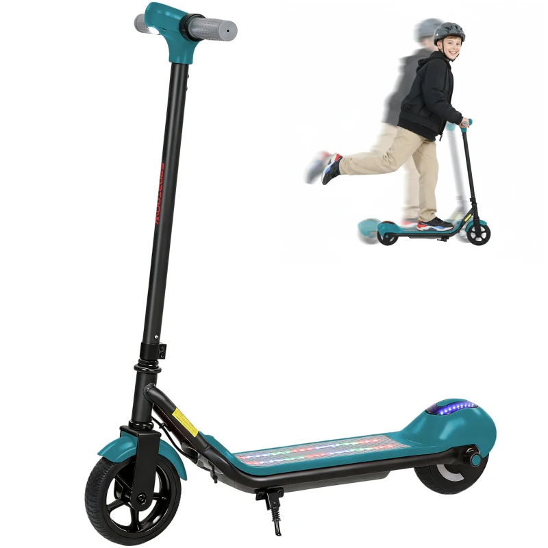 SPORTNOW Electric Scooter for Kids, with LED Display, Green