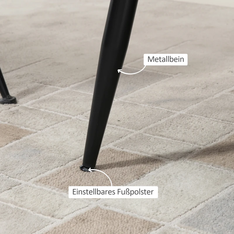 HOMCOM 2-osobowa sofa loveseat podwójna sofa dwumiejscowa fotel wypoczynkowy z aksamitnym akcentem w stylu retro, do salonu, sypialni do 160 kg ciemnoniebieski 132 x 66 x 80 cm