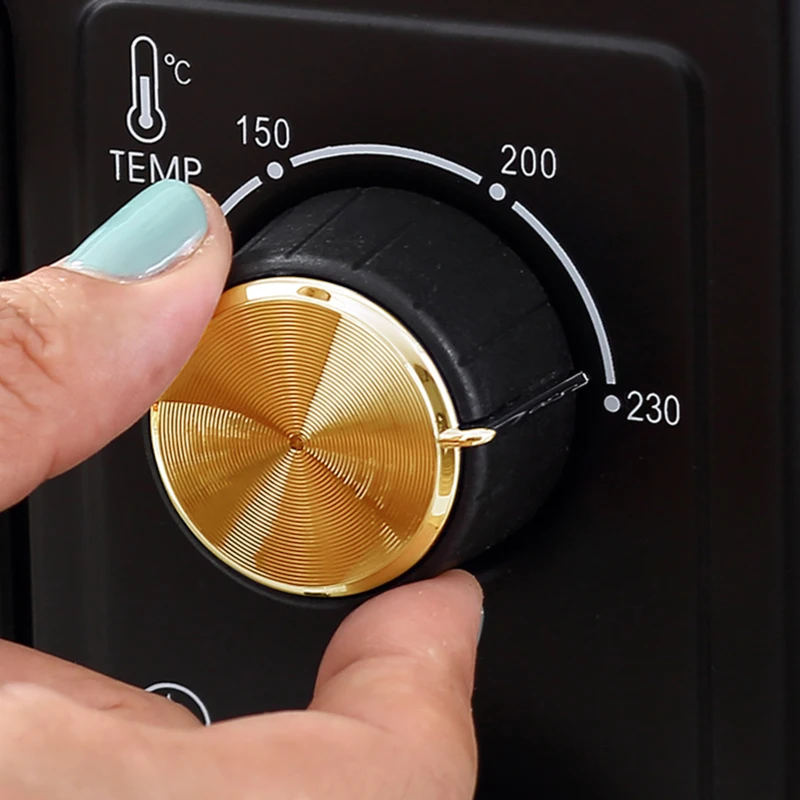 Mini piekarnik 16L, 1400W, 100-230℃, timer 60 min, czarny