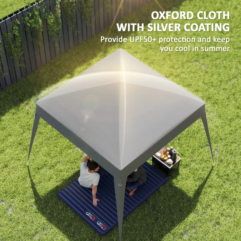 Daszek do pawilonu 3x3 m, wodoodporny, stabilny, szary