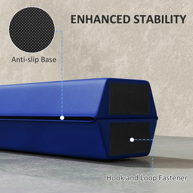 236 cm Składany Belka Balansowa, Przenośny, Do Gimnastyki