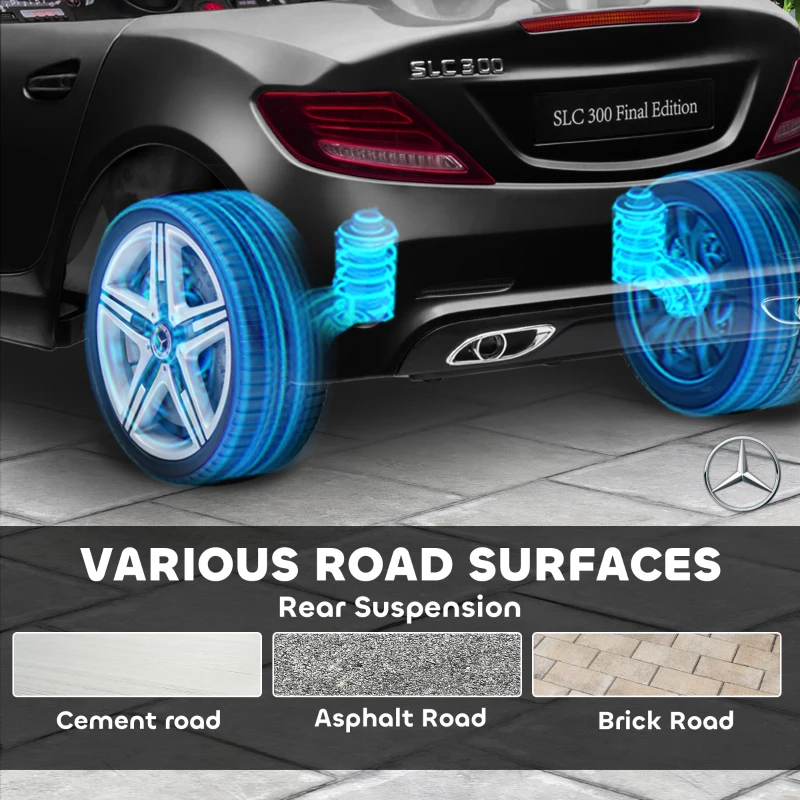 Auto dla dzieci 12 V, zdalne sterowanie, czarne