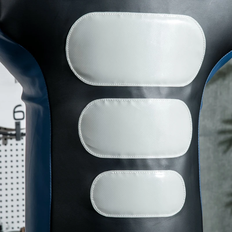 SPORTNOW Stojący Work Bokserski, Regulowany 178-207cm, Sztuczny Partner do Boksu z Bazą HDPE, dla Dzieci i Dorosłych, Trening Domowy