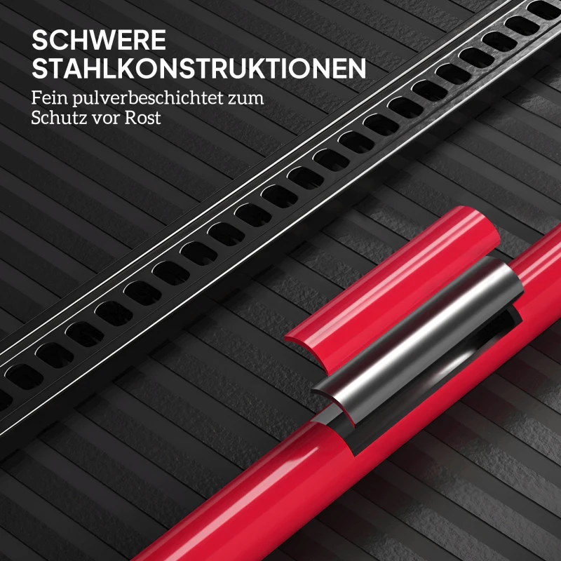 Podnośnik Farmowy HOMCOM 135 cm 3000 kg Udźwig Podnośnik Offroad ze Stali Traktor Wysoki Allzweckheber dla Pojazdów Terenowych Traktor ATV Ciężarówka SUV