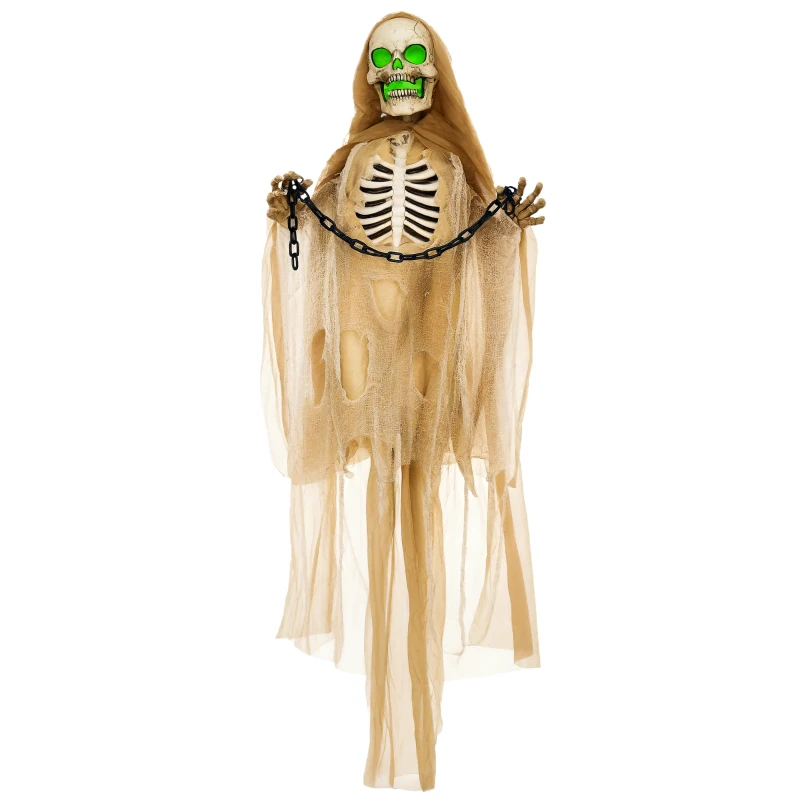 Hanging Skeleton 183 cm z LED, Dźwięk, Dekoracja Halloween