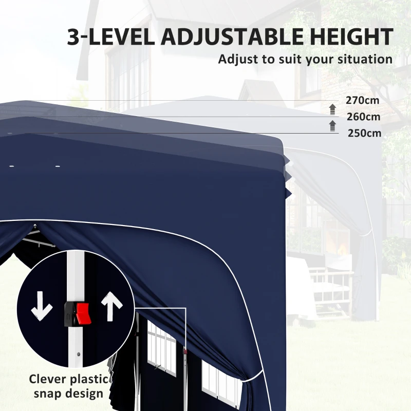 Pawilon 3x6m, wodoodporny, stabilny, zimowy, pop-up