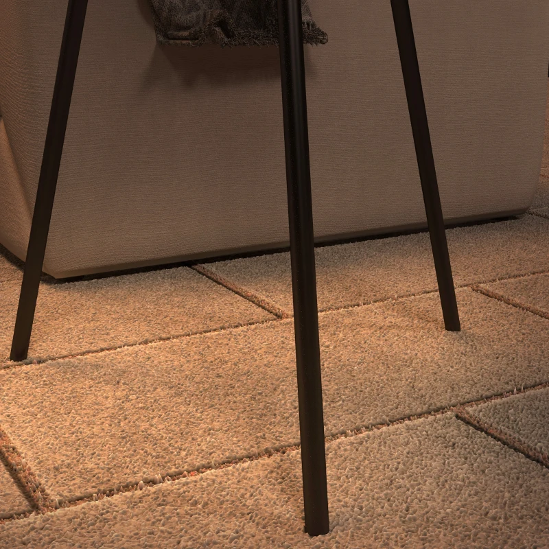 Outsunny Lampa podłogowa solar LED z czujnikiem zmierzchu, ładowalna przez USB, lampa słoneczna podłączana do gniazda, IP44 wodoodporna, aluminium, regulacja jasności, ciepła biel